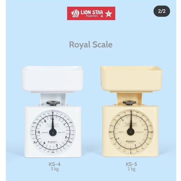 Timbangan Dapur Lion Star Royal Scale Timbangan Kue