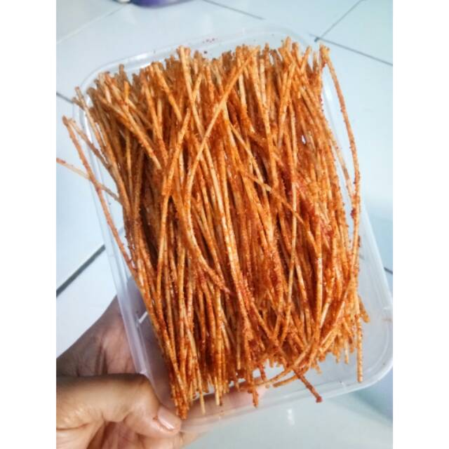 

Mie lidi kecil kemasan box