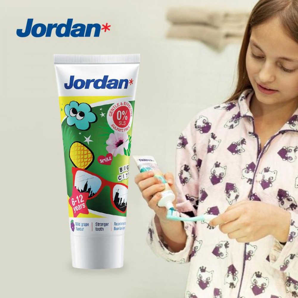 Jordan Oral Care Kids Toothpaste Pasta Gigi Anak Step 2 (6-12 Tahun)