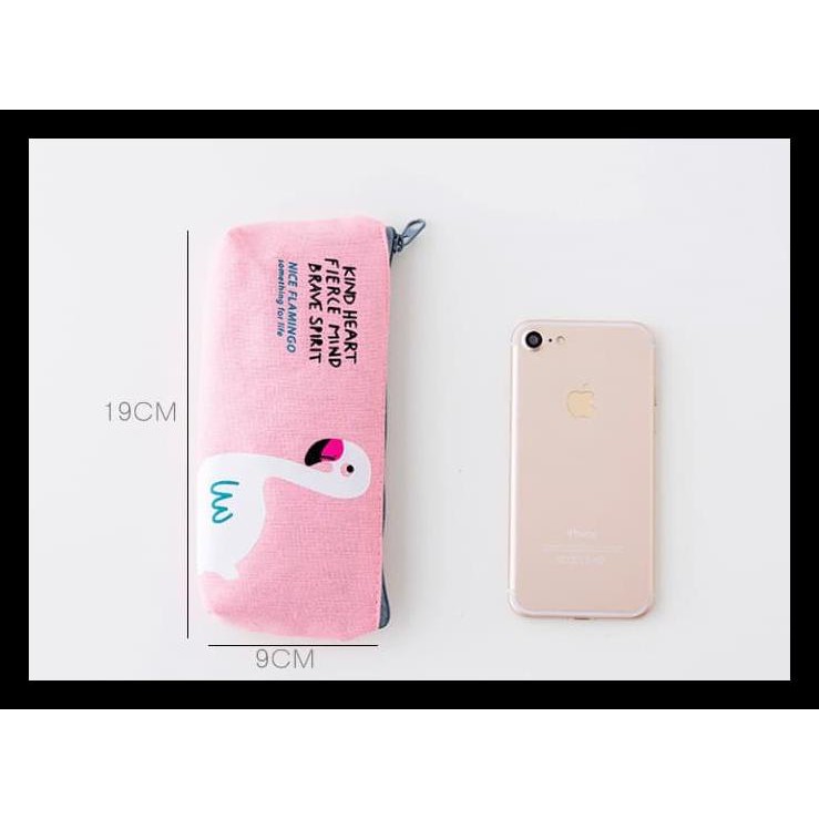 

Tp004 Tempat Pensil Flamingo - Grey Terbaik