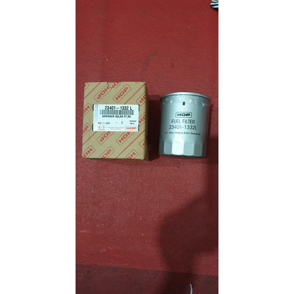 Filter Solar Atas Hino Lohan / RG / JO8C / RKT Asli / Genuine HINO / HOP 23401-1332 L