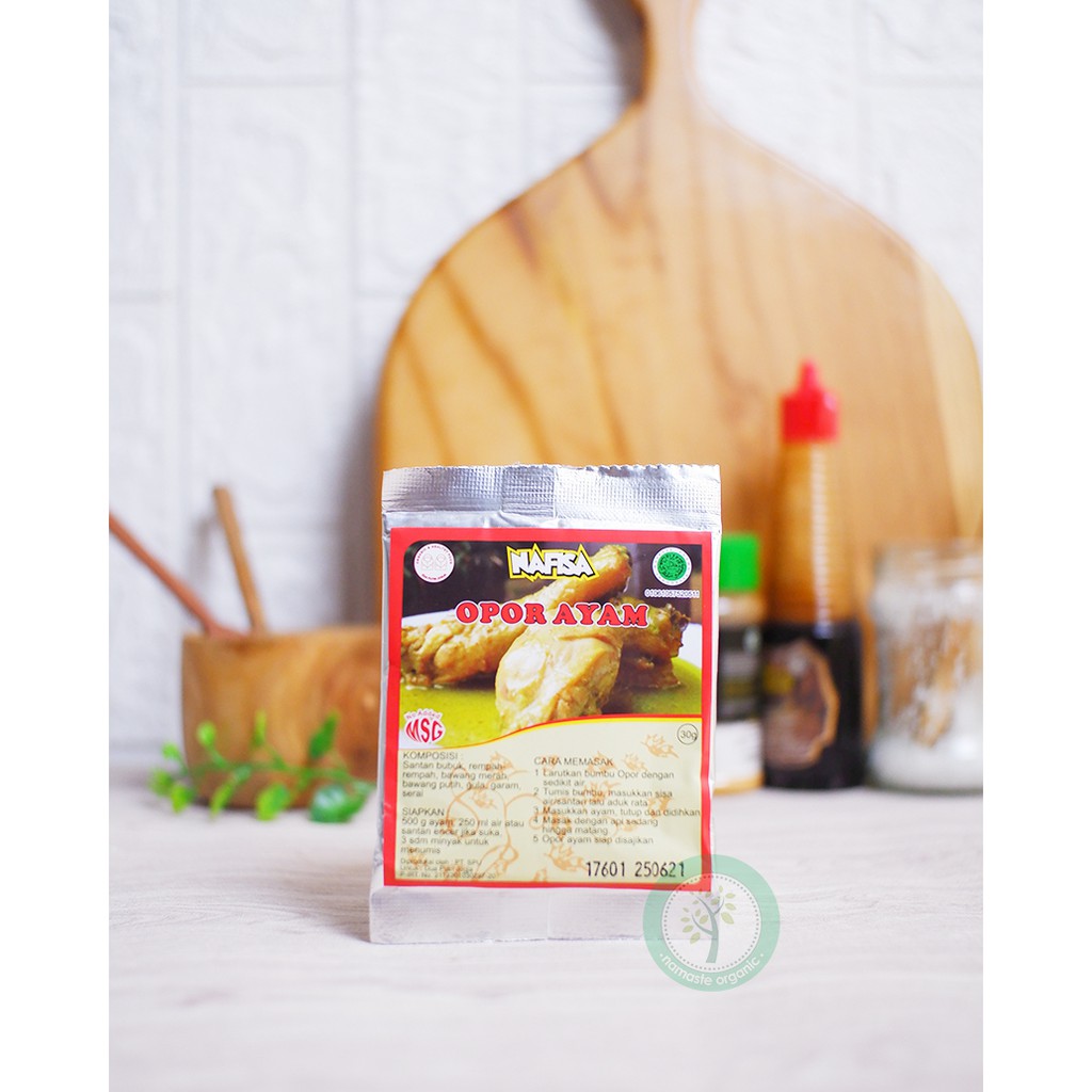 

NAFISA BUMBU INSTANT NON MSG - OPOR AYAM 30GR