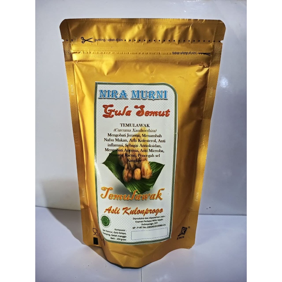 

Gula Semut ( Brown Sugar ) Nira Murni Rasa Temulawak