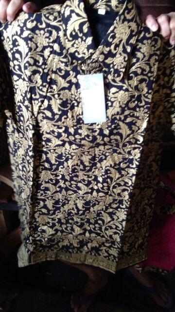 [best Seller] Couple Batik Span Pendek Alona Sarimbit Keluarga Pesta Batik Pekalongan Tanah Abang