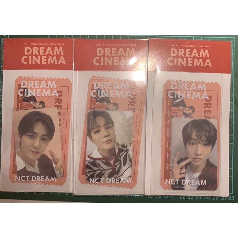[ SEALED ] OFFICIAL AR TICKET NCT DREAM MD DREAM CINEMA JENO JAEMIN JISUNG
