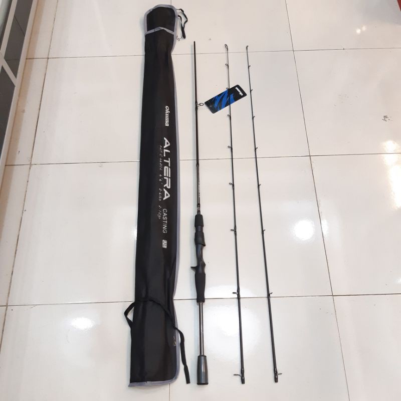 Joran BC UL Okuma Altera C 662UL 2-6LB Gratis Top Section Cadangan
