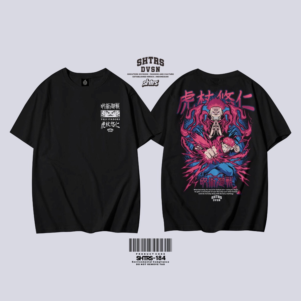 KAOS JUJUTSU KAISEN BAJU ANIME GOJO SATORU N YUJI ITADORI