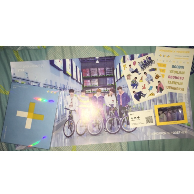 TXT - The Dream Chapter: STAR Album Only+Poster [TOMORROW X TOGETHER]