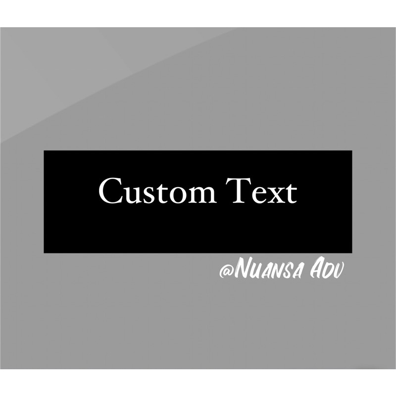 

Custom Nama Ruangan | Custom Tulisan Sign Board Akrilik