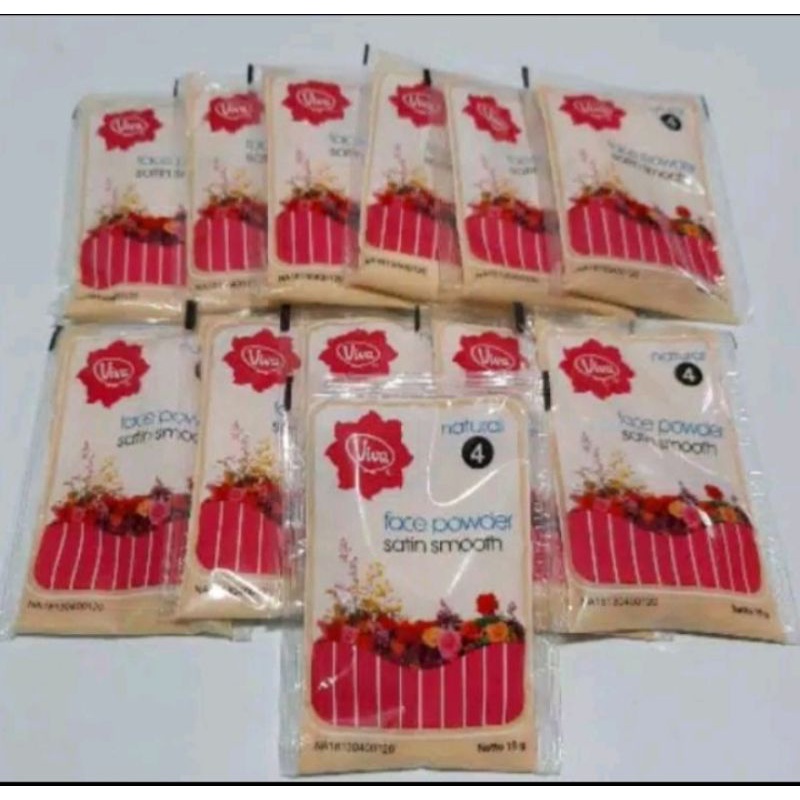 Bedak Tabur Viva natural No.4