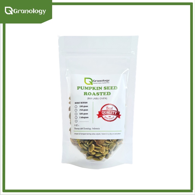 Roasted Pumpkin Seed / Biji Labu Oven (100 gram) by Granology