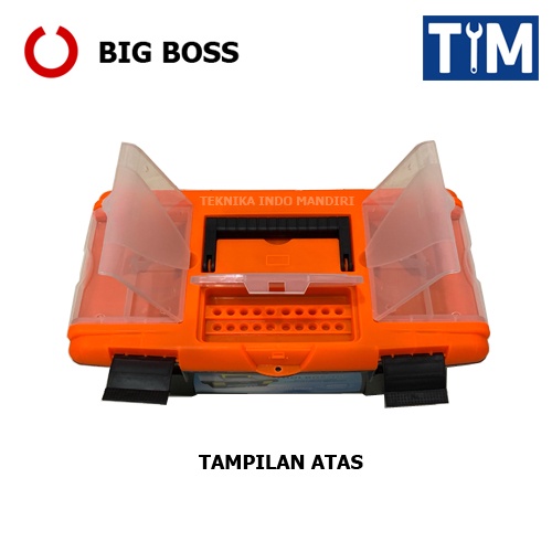 BIG BOSS Tool Box Plastik 16 INCH / Kotak Perkakas / Toolbox 16&quot;