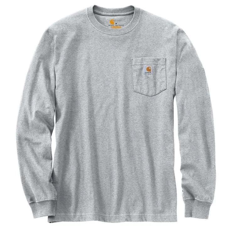 CARHATT POCKET LONG SLEEVE TEE