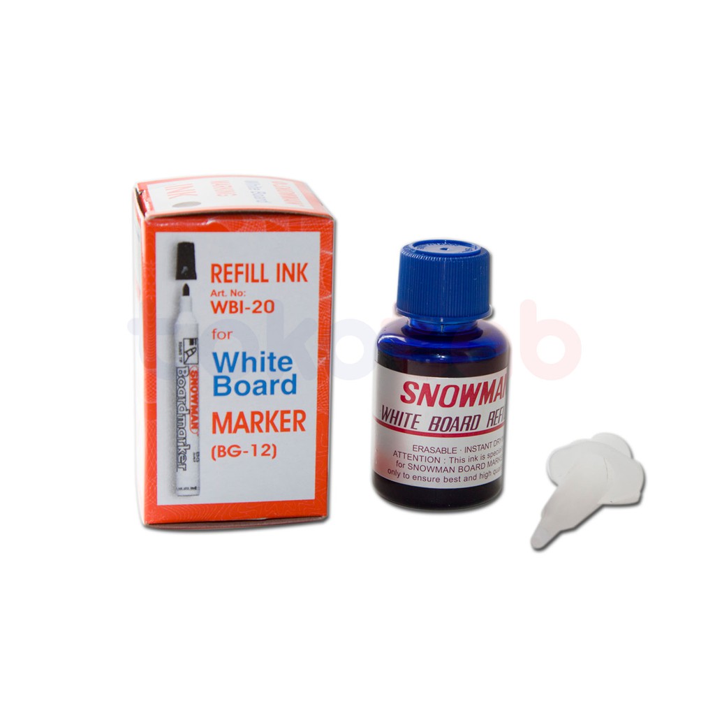 

Tokotab - Tinta Refill Spidol Whiteboard SNOWMAN