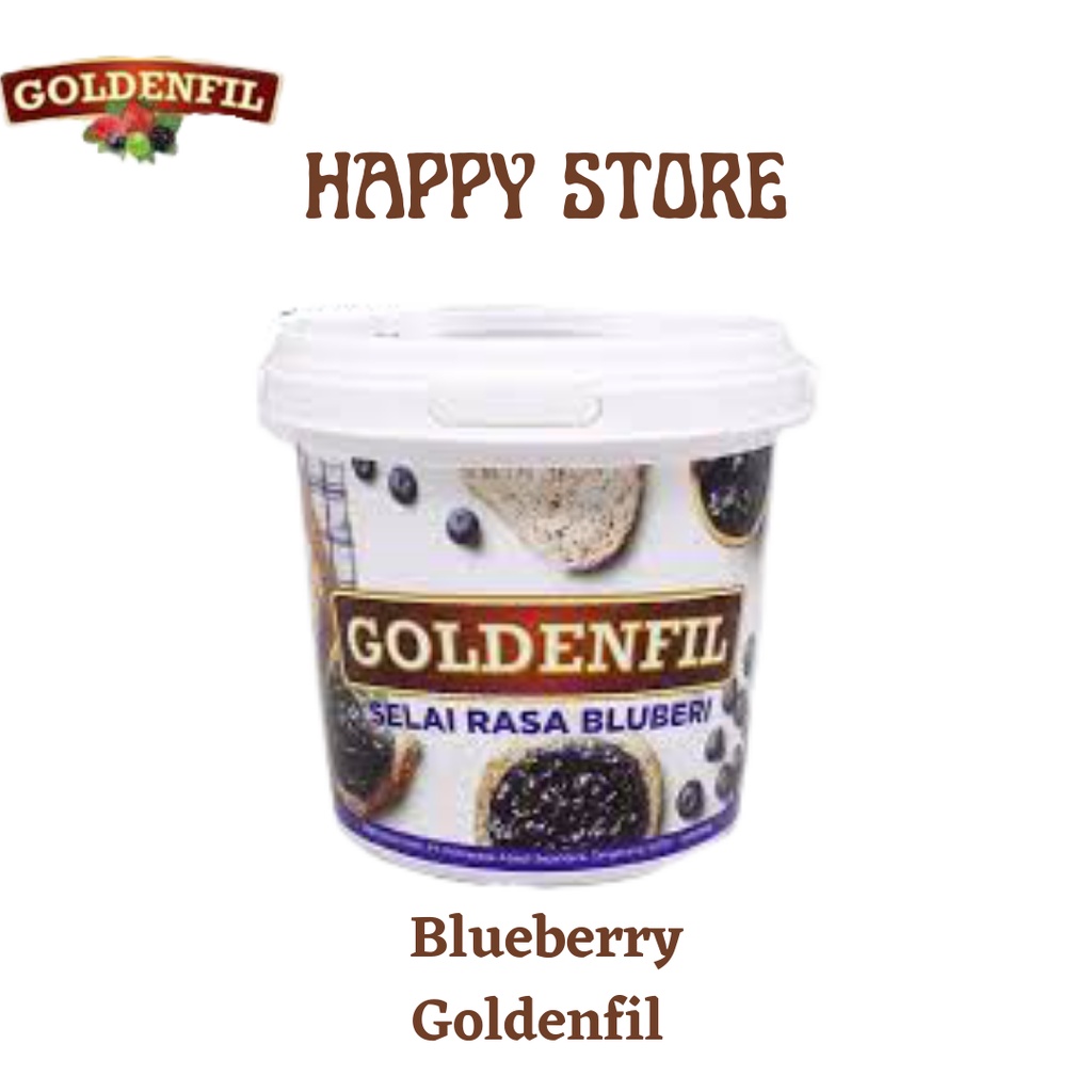 

Goldenfil Blueberry 1Kg selai rasa blueberry 1Kg