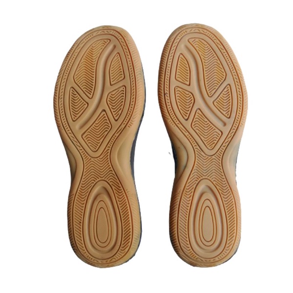 sol tapak sepatu olahraga badminton karet mentah (dr)