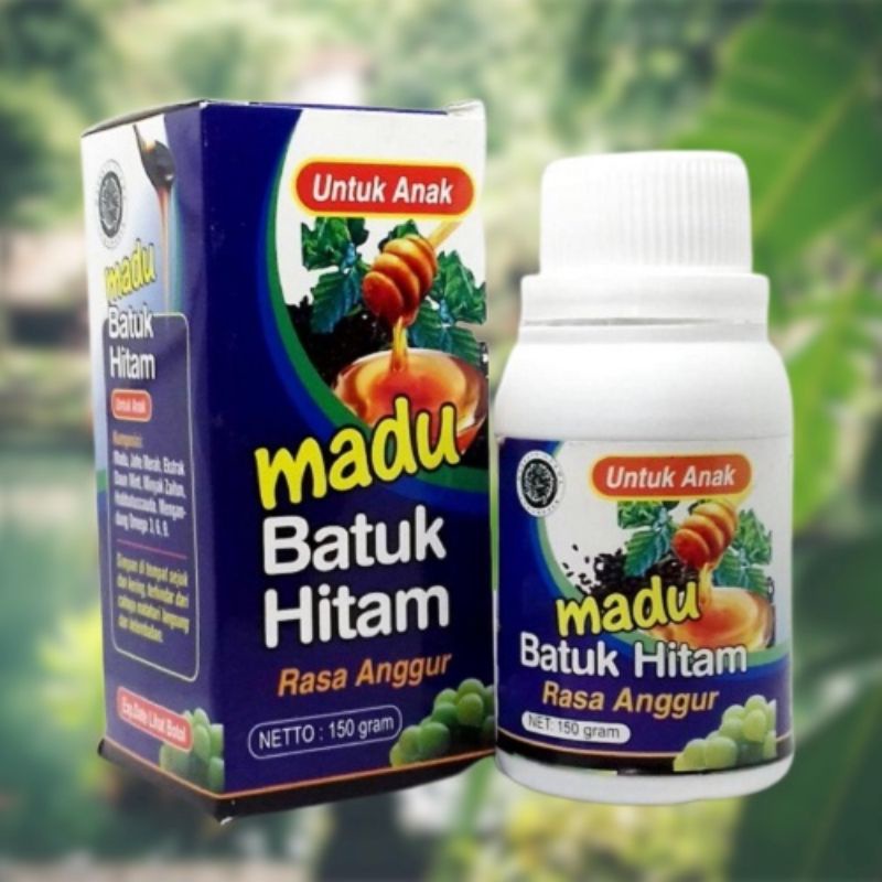 Madu Batuk Eliman Anak - Madu Batuk Hitam Rasa Anggur