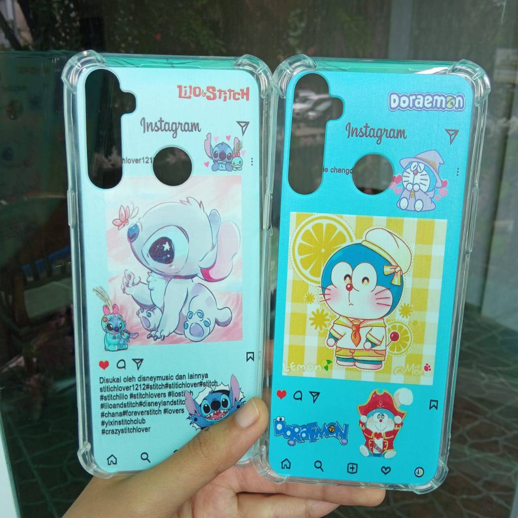 REALME 6 PRO  Case Tipe Softshell Anti Crack Model Kartun Karakter Cartoon Kpop