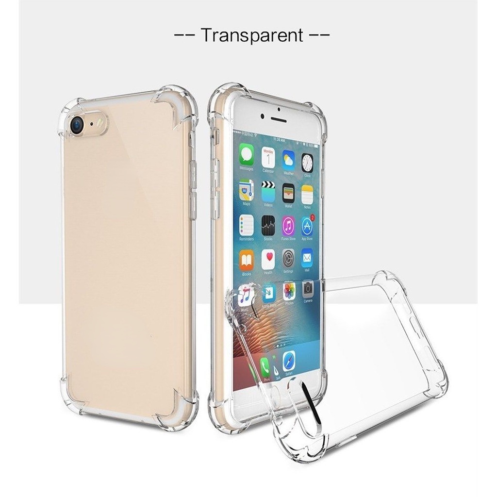 Casing Soft Case TPU Armor Hybrid Slim Anti Shock untuk iPhone x xs / 6s / 7 / 8 Plus XR 11 Pro Max