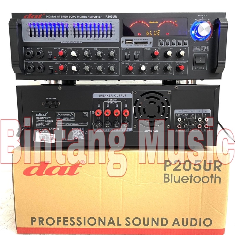 Power Amplifier DAT P205UR Original P 205ur dat p 205 ur