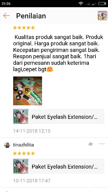 Paket Eyelash Extension/ Bulu mata tanam / Eyelash Extension