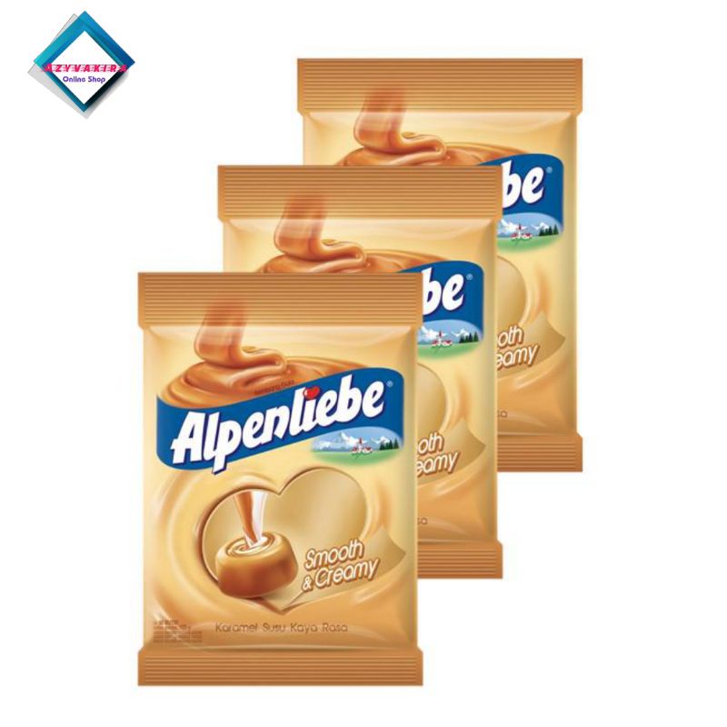 

Alpenliebe Caramel Pouch 125 gr - 3 pcs