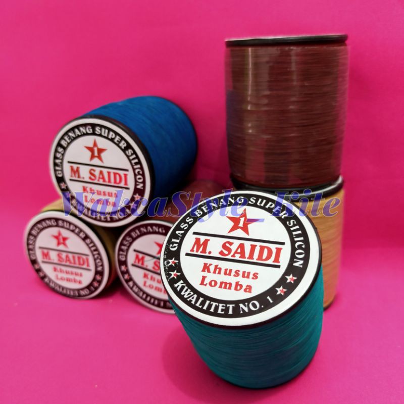 Gelasan Katun M.Saidi Super 4 Core Layangan Aduan Original