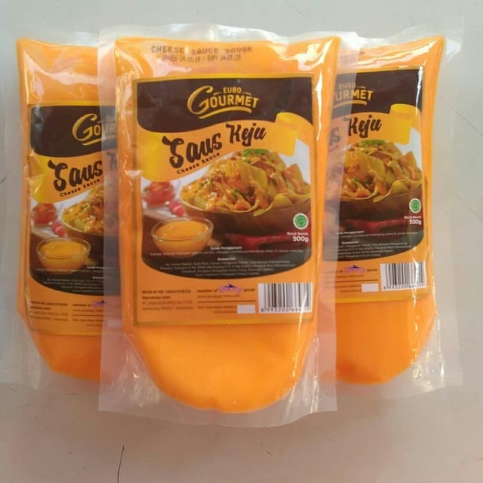 

Euro Gourmet Saus Keju 500gr / Saus Kentang / Bumbu Topping Kentang Keju