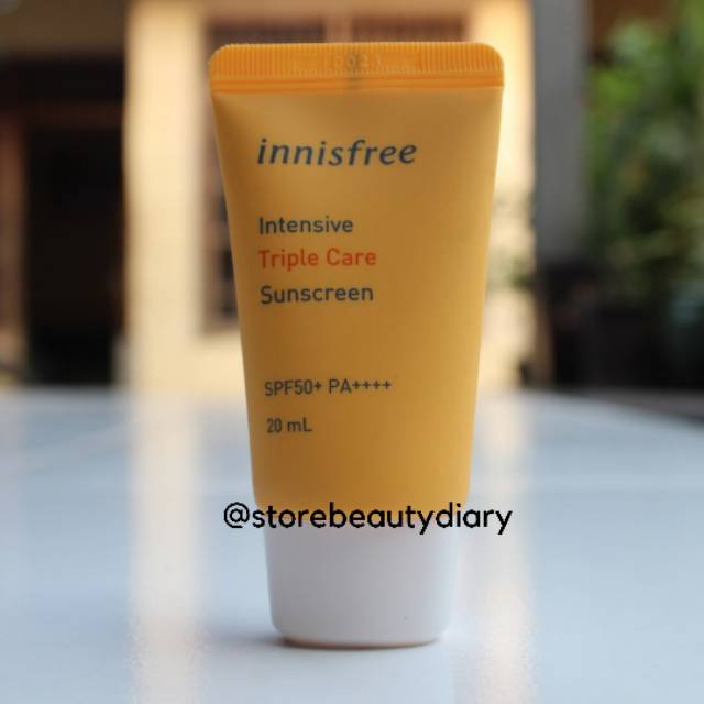 Sunblock Innisfree Intensive Triple Care Sunscreen - Sunscreen Innisfree -Sunblock SPF 50+ PA++++