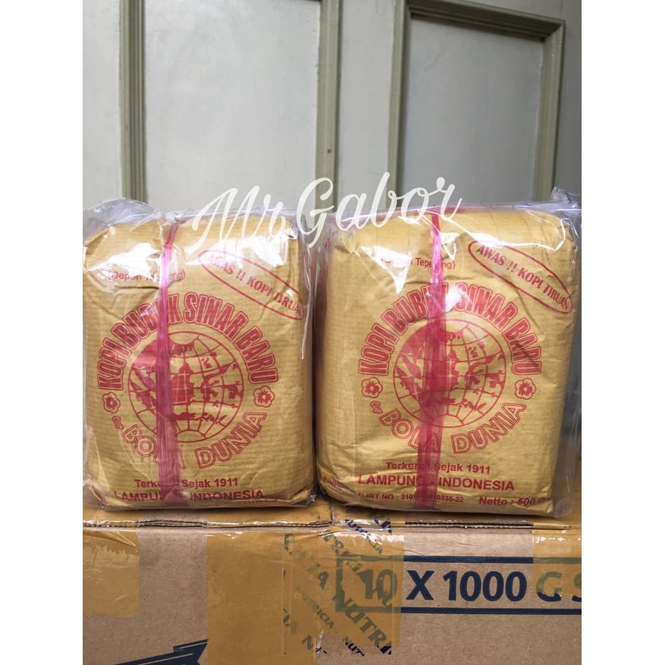 

kopi lampung sinar baru bola dunia 500gr - kkp721