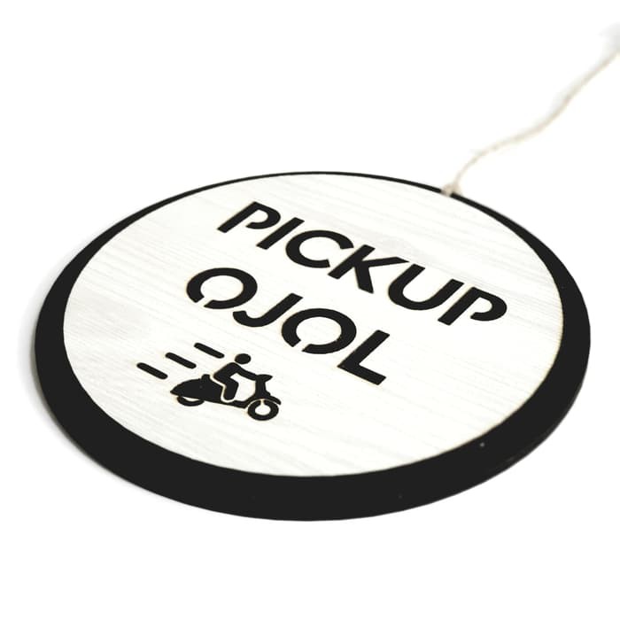 Gantungan Sign Cafe - PICKUP OJOL - BULAT