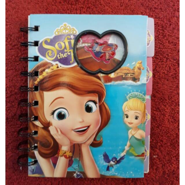 

Buku diary/catatan anak spiral karakter lucu murah termurah