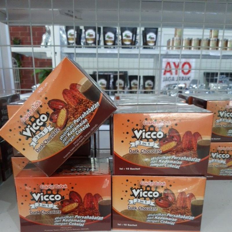 

Vicco 3in1 Dark 10sct by Puslit Koka Jember