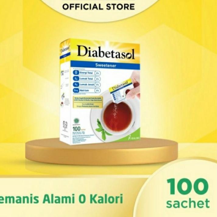 

Promo Bulan Ini!! ATR-491 Gula diabetasol sweetener diabtx isi 100 sachet