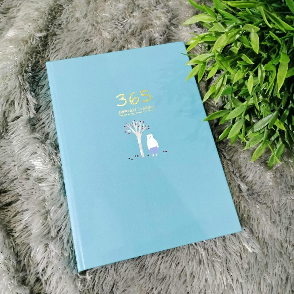 Buku Agenda Planner 365 days / Plan Book tebal lengkap Bergambar MURAH isi 100 Lembar Alat Tulis Sekolah dan Kantor Best Quality bisa Grosir dan COD