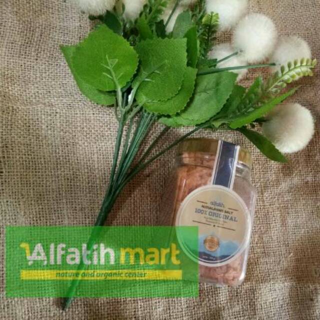 

(300 gram + Halawa) Garam Bukit Himalaya/Rock Pink Salt/Garam Diet/Anti Hipertensi/Garam Therapi