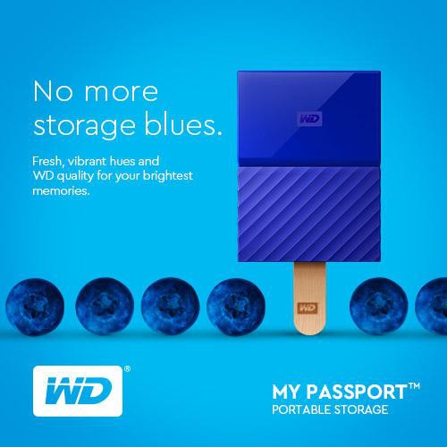 Hardisk Eksternal WD PASSPORT ULTRA 2TB  HDD portabel