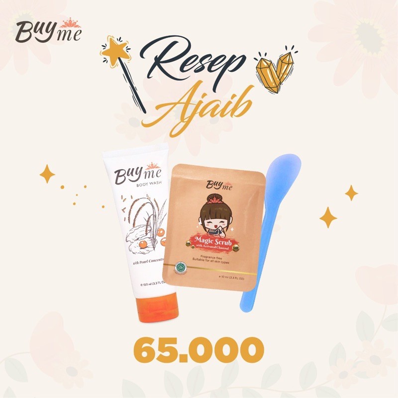 Paket BuyMe Skincare Lengkap " BuyMe Resep Ajaib Paket 1 "