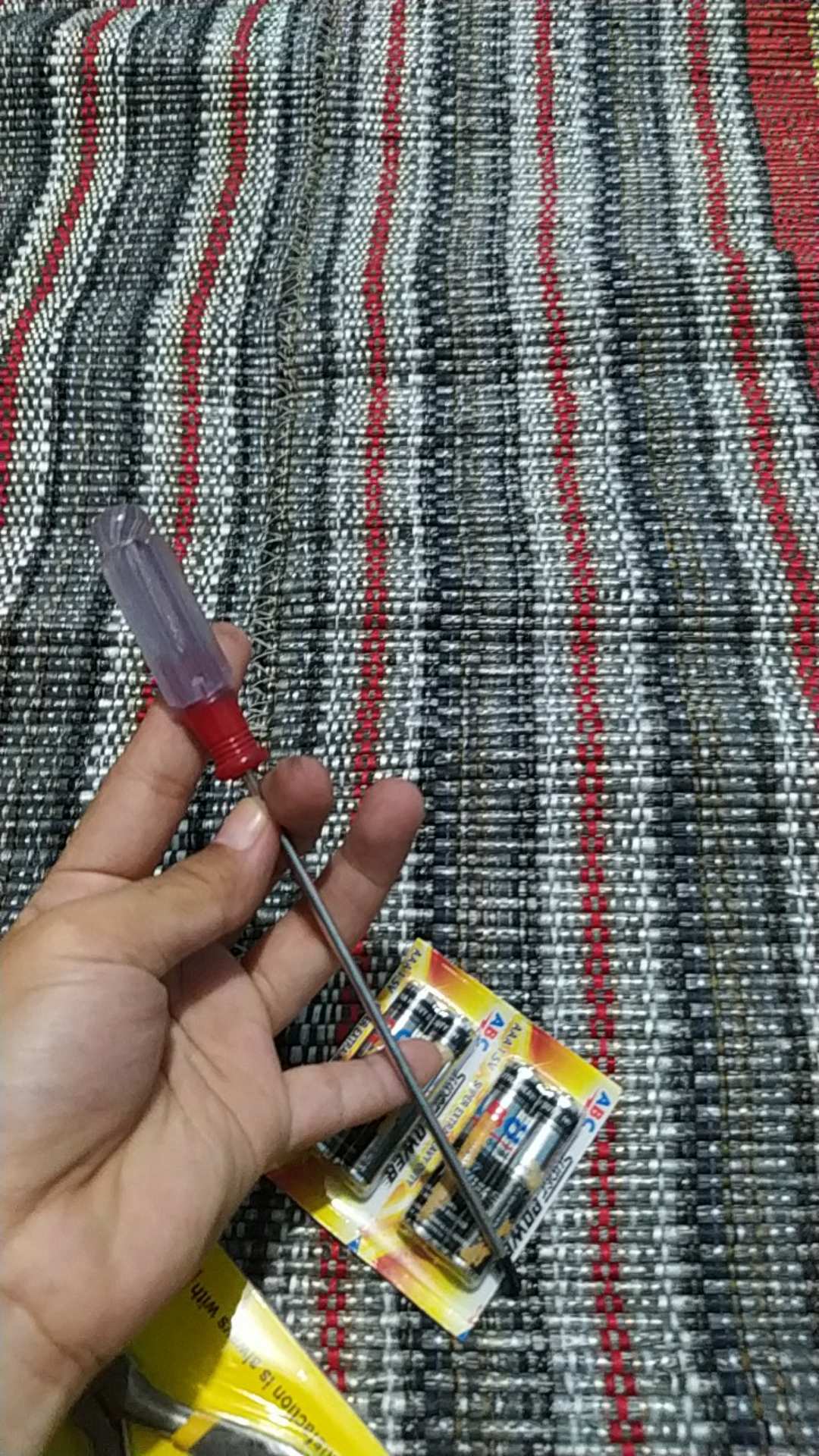 Obeng Radio Ats / Obeng Mini Panjang Min Dan Plus ( +-) 4 Ukuran Varian Murah