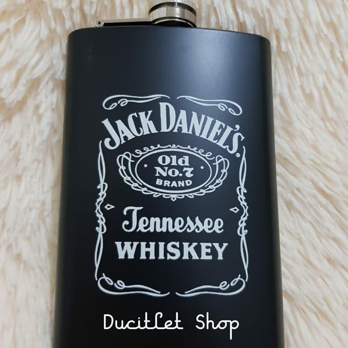 ★27962✹ Wisky Stainless Hip Flask Arak/tempat Minuman Alkohol Oz/botol Kaleng