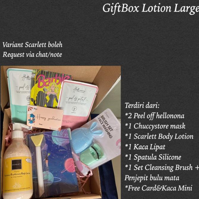 Sale Gift Box Hampers Hadiah Wisuda Gift Box Skincare Scarlettwhitening - Paling Dicari