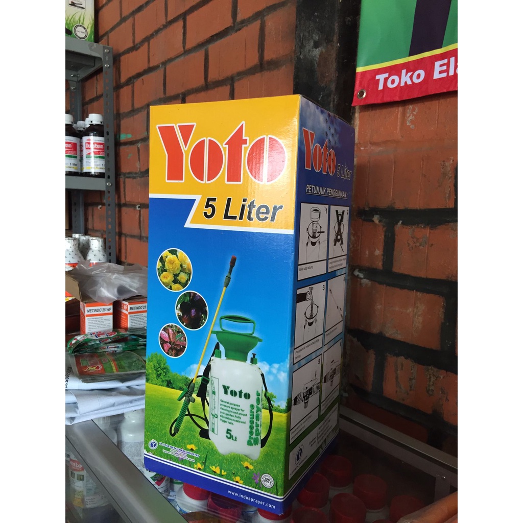 YOTO 5 LITER SEPRAYER TANAMAN DAN LAIN LAIN