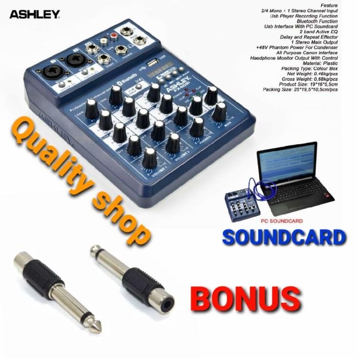 Mixer Ashley 4 Channel Fx402I Baru
