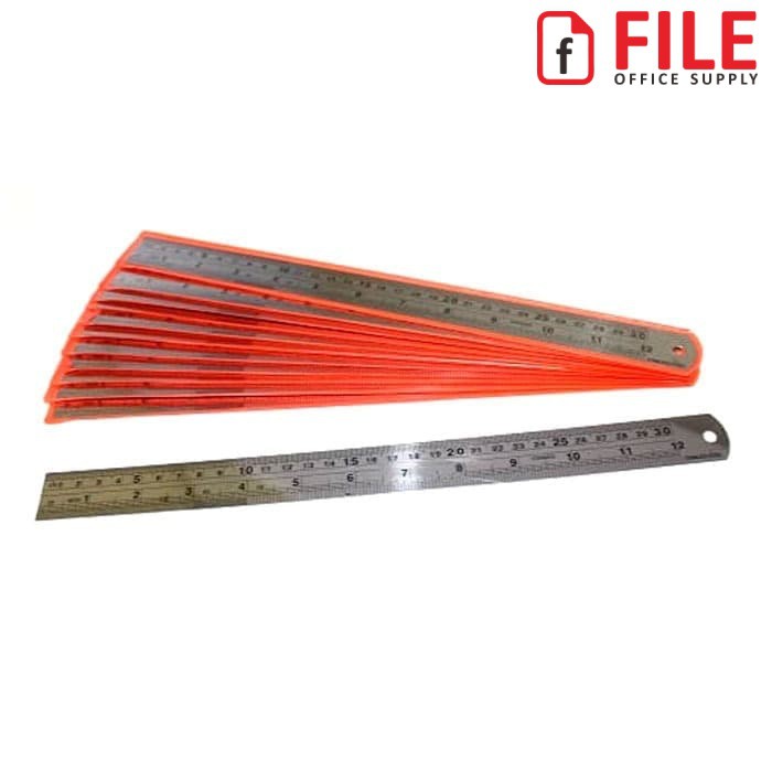 

Penggaris Besi / Stainless Ruler 30cm / 30 cm