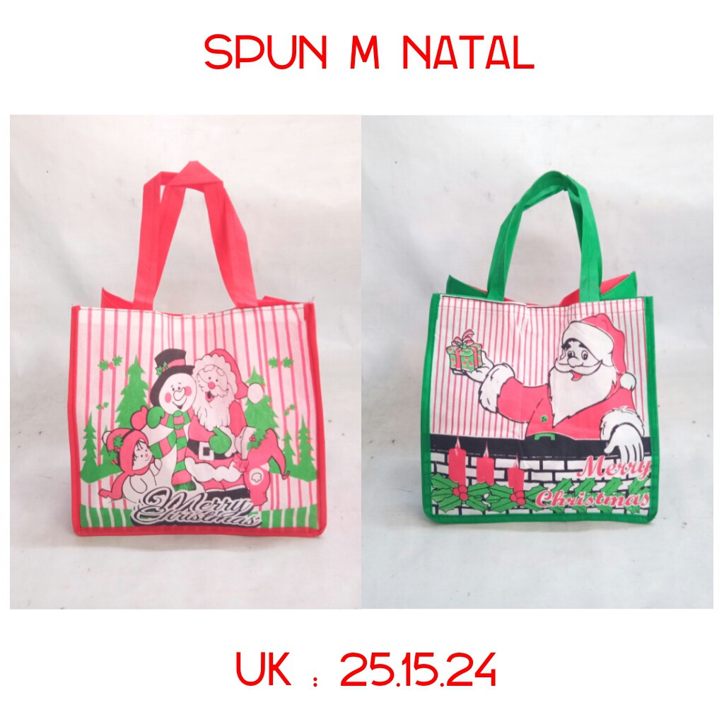 

READY/ READY TAS MURAH/ READY TAS MURAH ANAK/ READY TAS UNTUK KADO/ READY Spunbon natal/ tas tenteng natal/ tas natal karakter
