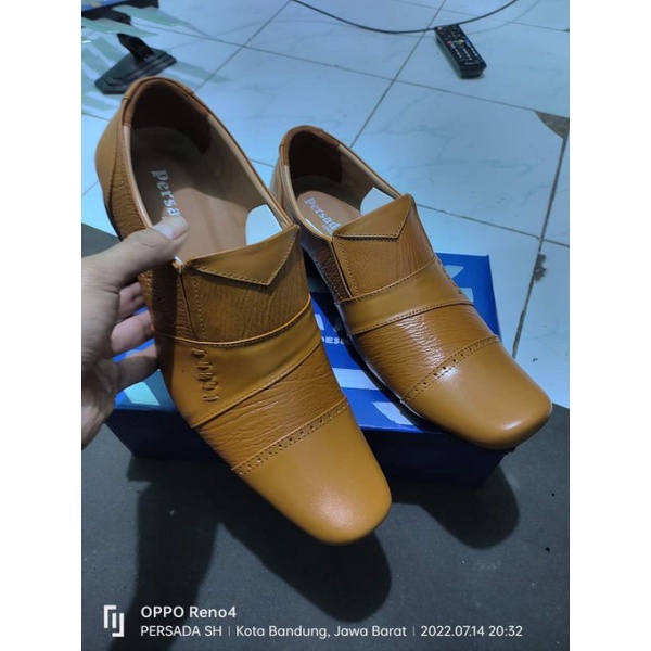 Sepatu Pantofel Kulit Pria Persada 6039 ( Produksi Sendiri )