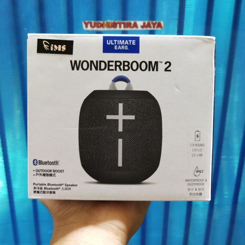 UE Ultimate Ears Wonderboom 2 Speaker Portable Waterptoof ORIGINAL