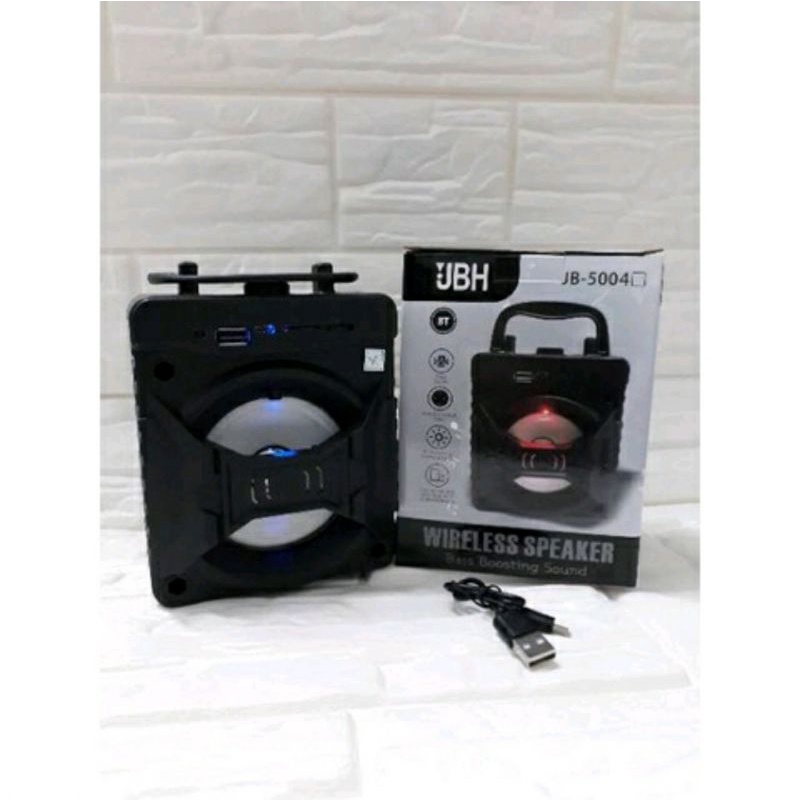 SPEAKER BLUETOOTH PORTABLE WIRELESS JBH-5004 JB-5001 BASS