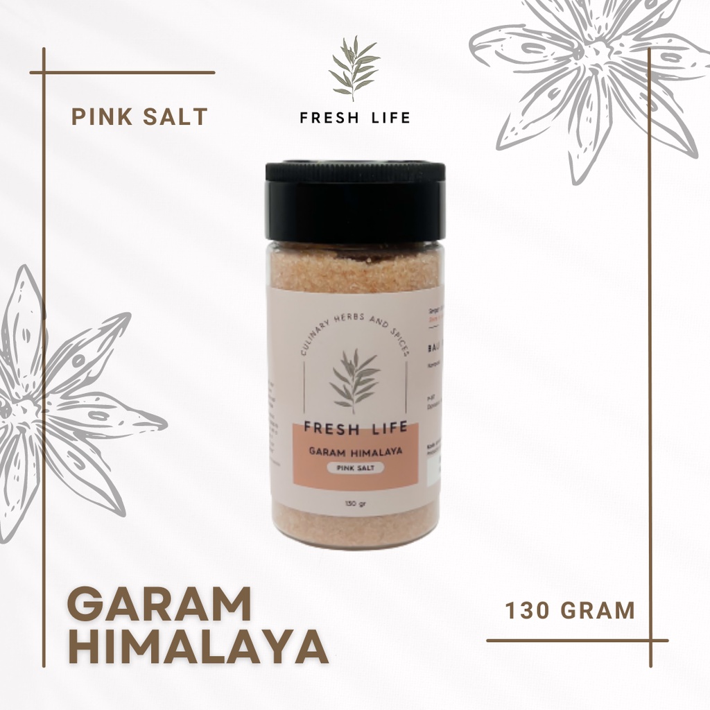 

Garam Himalaya (Himalayan / Pink Salt) Fresh Life 130 gr