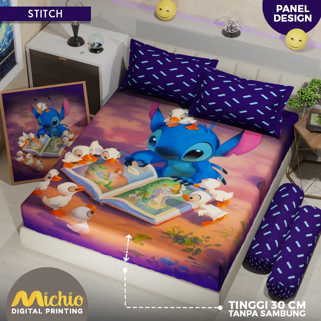 SPREI MICHIO STITCH 180X200X30, 160X200X30, 120X200X30